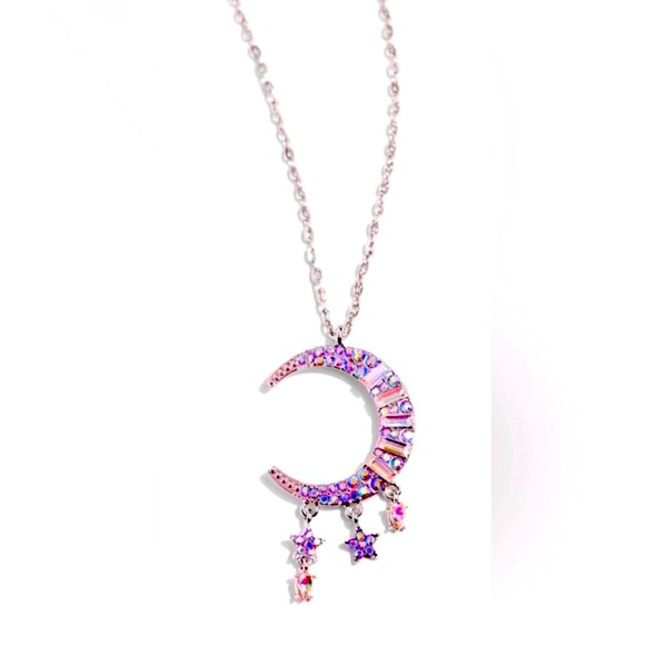 🔥🌙🔥 BEAUTIFUL❗️ PAPARAZZI “LUNAR LANDMARK” PURPLE NECKLACE❗️🔥🌙🔥 - Picture 2 of 5
